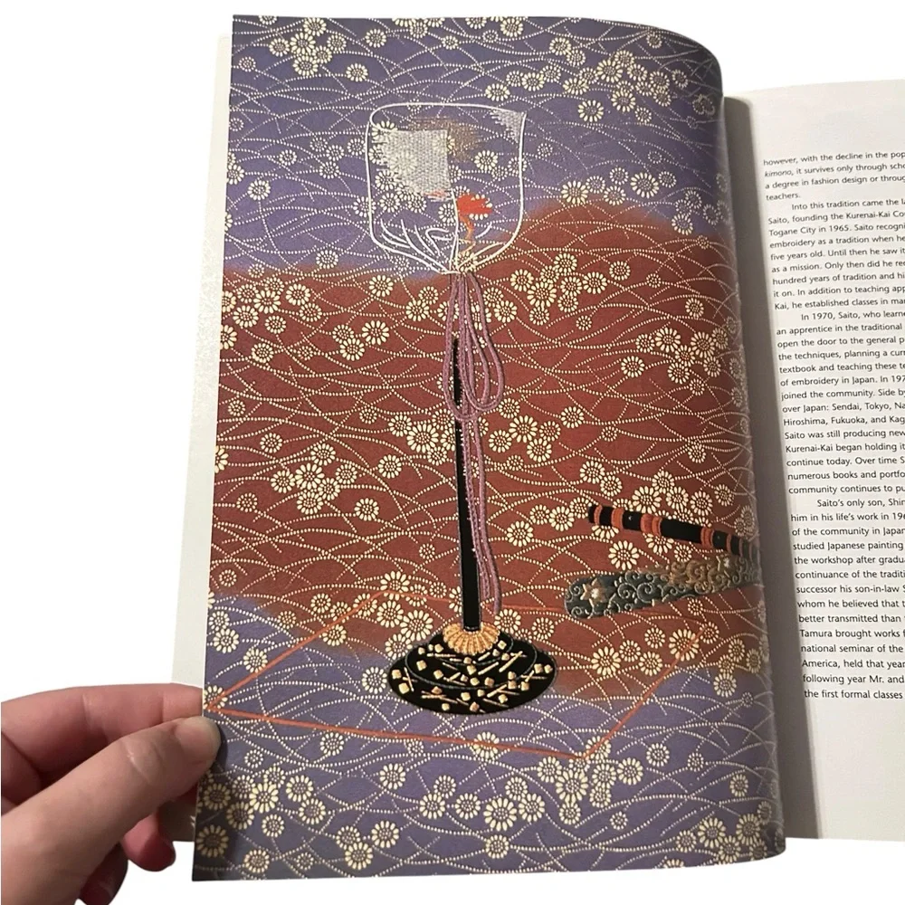 The Techniques of Japanese Embroidery Book Shuji Tamura Traditional Needlework